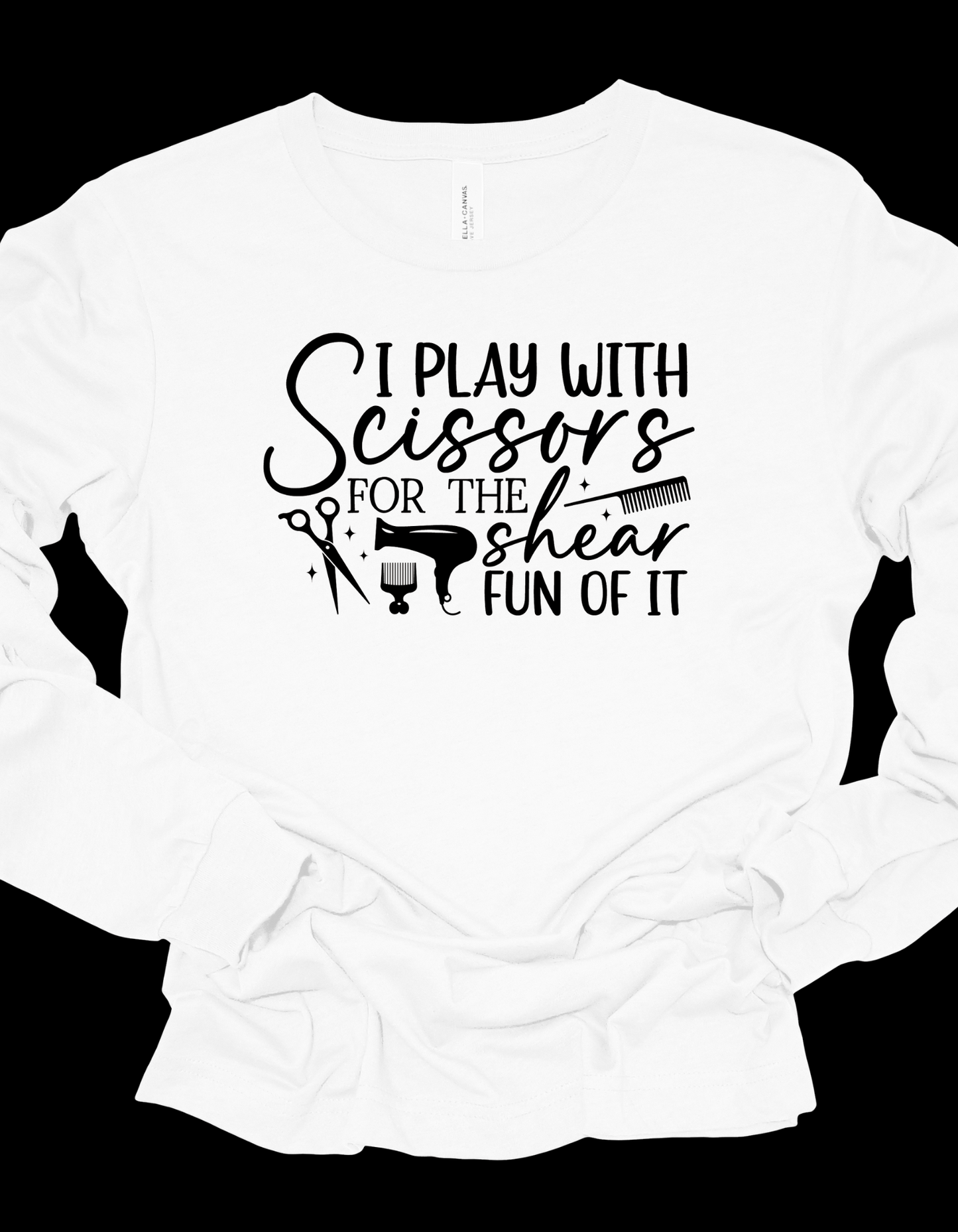 I play with scissors T-shirt